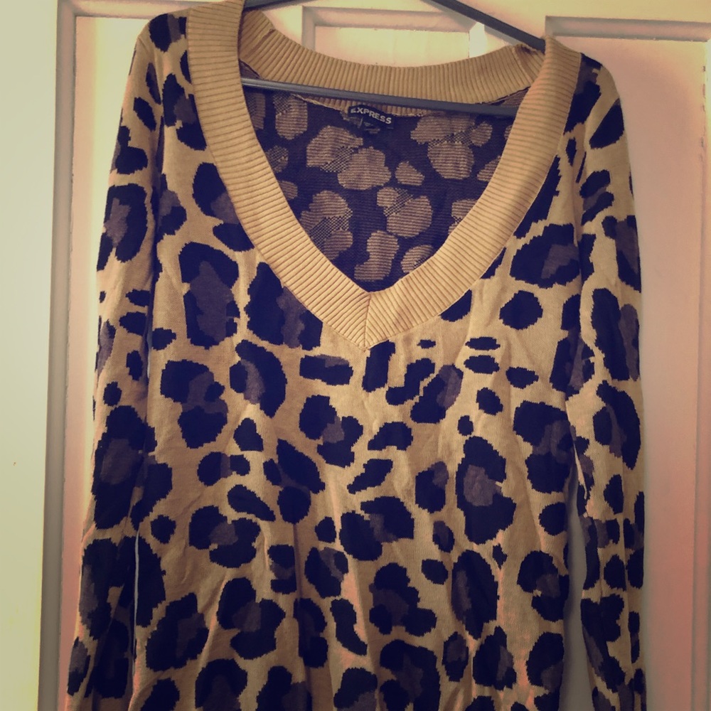 Leopard print Sweater